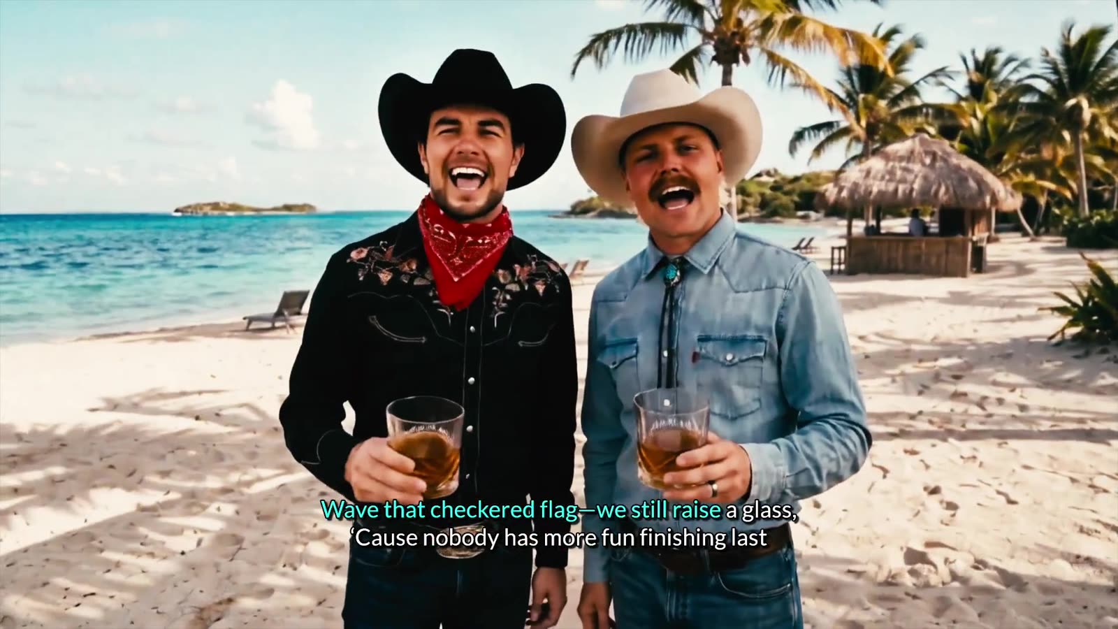 Closing shot of the duo